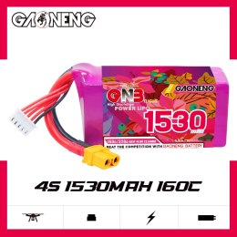 Battery GNB GAONENG 1530mah 4S1P 14.8V 160C XH-JST 5P XT60