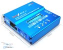 SkyRC B6AC v2 50W charger from a 3/4 angle, perfect for FPV