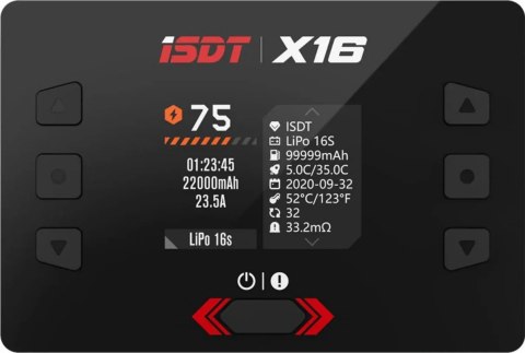 Charger ISDT X16 1100W x 2/20A x 2 Dual-Channel Smart