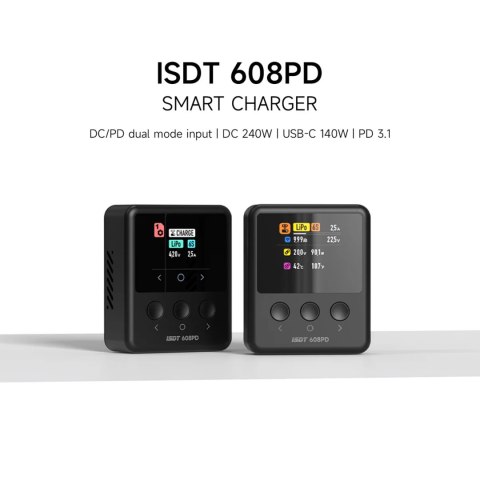 Charger ISDT 608PD Compact 240W Smart With USB-C