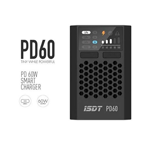 Charger ISDT 60W Smart With USB-C PD60 Power Input