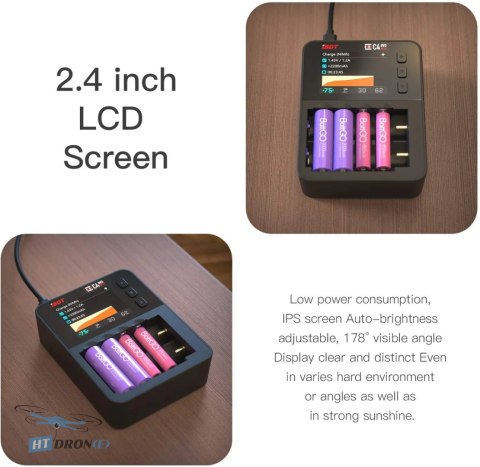 ISDT C4 EVO 36W Smart Charger accessories and packaging HTDRONE buy