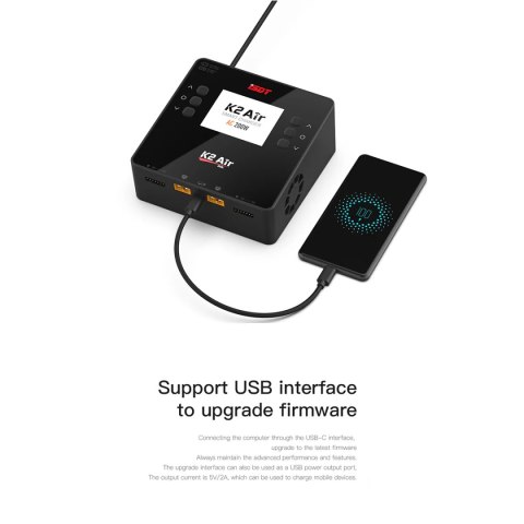 Charger ISDT K2AIR AC 200W DC 500W Dual-Channel Smart