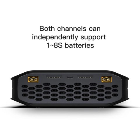 Charger ISDT K4 DC 600Wx2 AC 400W Dual-Channel Smart