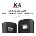 Charger ISDT K4 DC 600Wx2 AC 400W Dual-Channel Smart