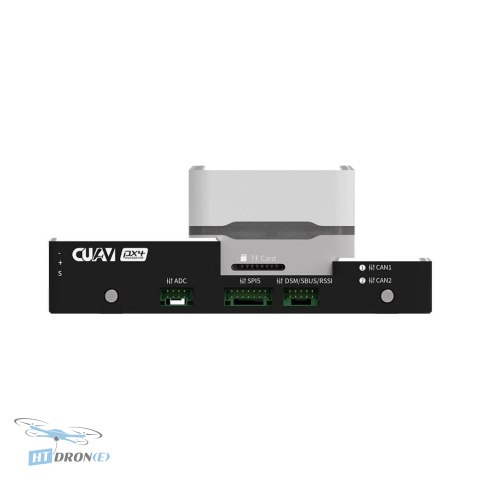 CUAV FC CUAV V5+ flight controller connectors and ports detailed view
