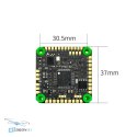 Pilotix FC Pilotix F722 V2 FPV flight controller rear view connectors ports detail