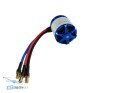 Rear part of SunnySky V3 X2820 500KV motor with wires, buy now at HTDRONE