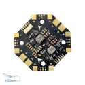 Pilotix PDB400 8S 400A power connectors detail on board at HTDRONE shop