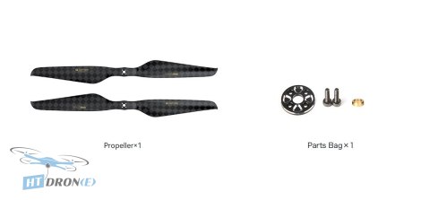 T-Motor Propellers NS22x6.6 FPW propeller packaging, original at HTDRONE shop