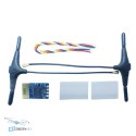 BAYCK ELRS 2.4Ghz diversity odbiornik FPV widok z góry płytka drukowana HTDRONE