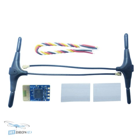 BAYCK ELRS 2.4Ghz diversity odbiornik FPV widok z góry płytka drukowana HTDRONE